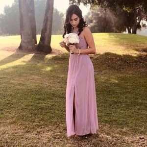 David’s Bridal Quartz bridesmaid dress